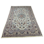 300 x 200 cm Hand-Knotted Persian Nain Medallion – Wool Rug