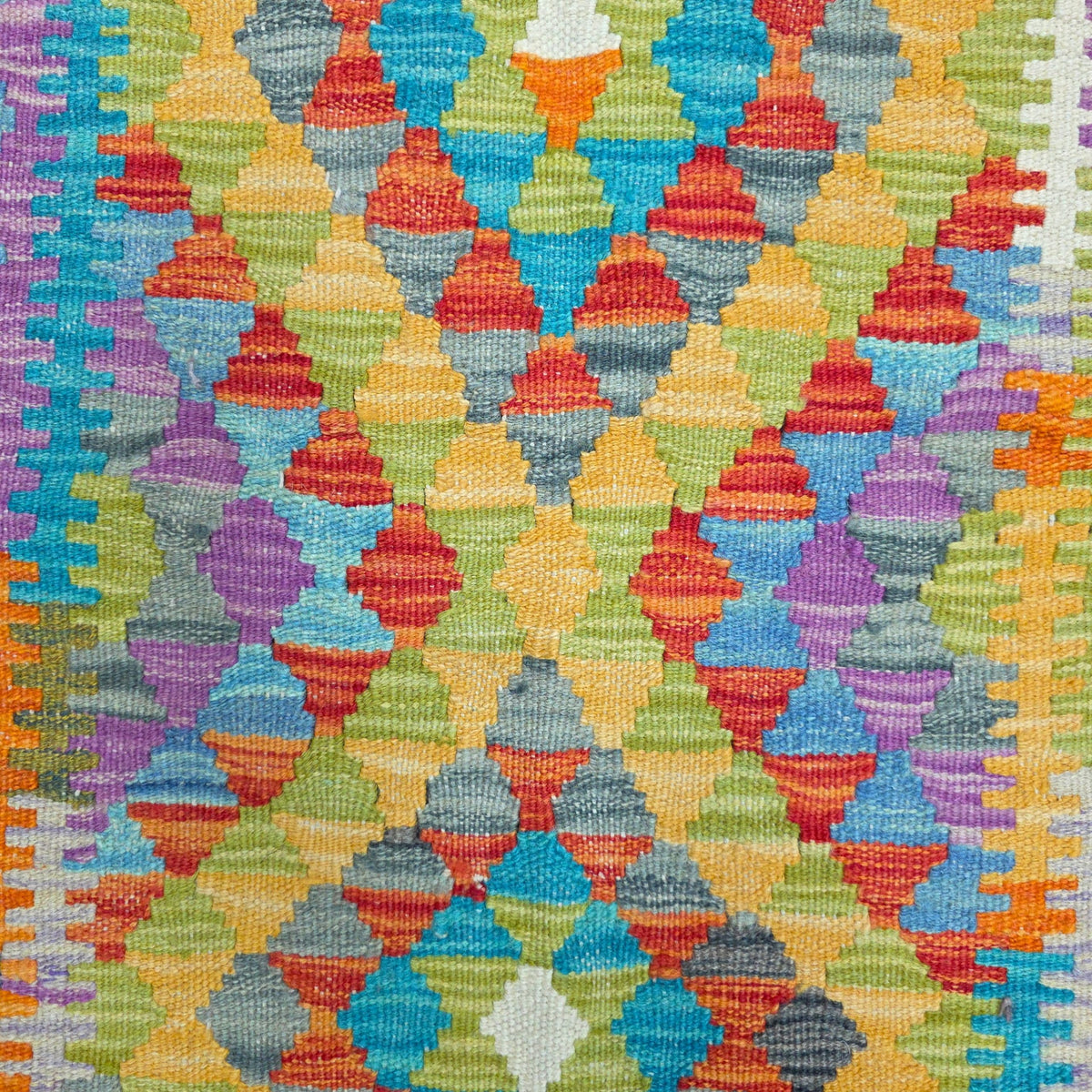 125 x 84 cm Hand Woven Afghan Kilim Rug