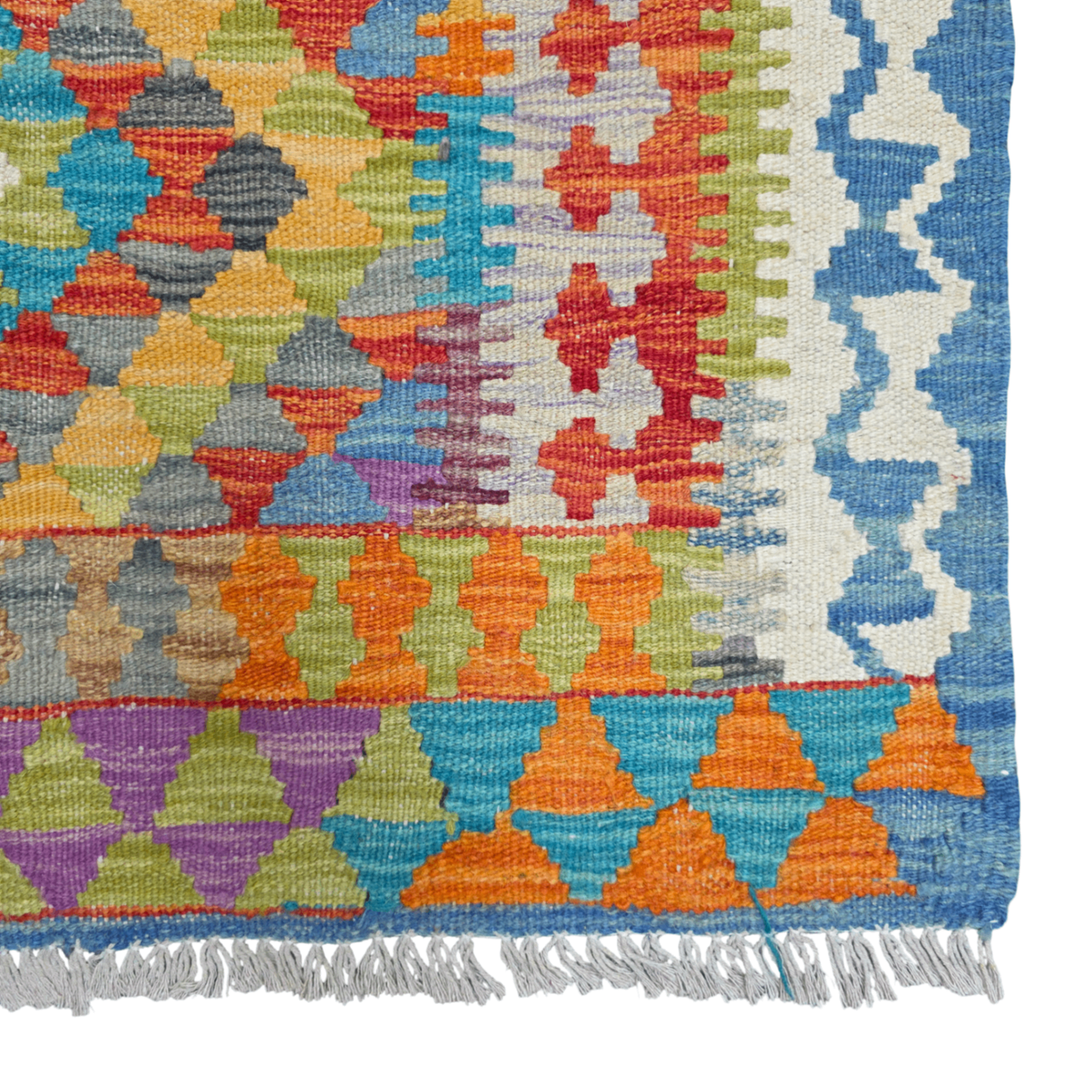 125 x 84 cm Hand Woven Afghan Kilim Rug