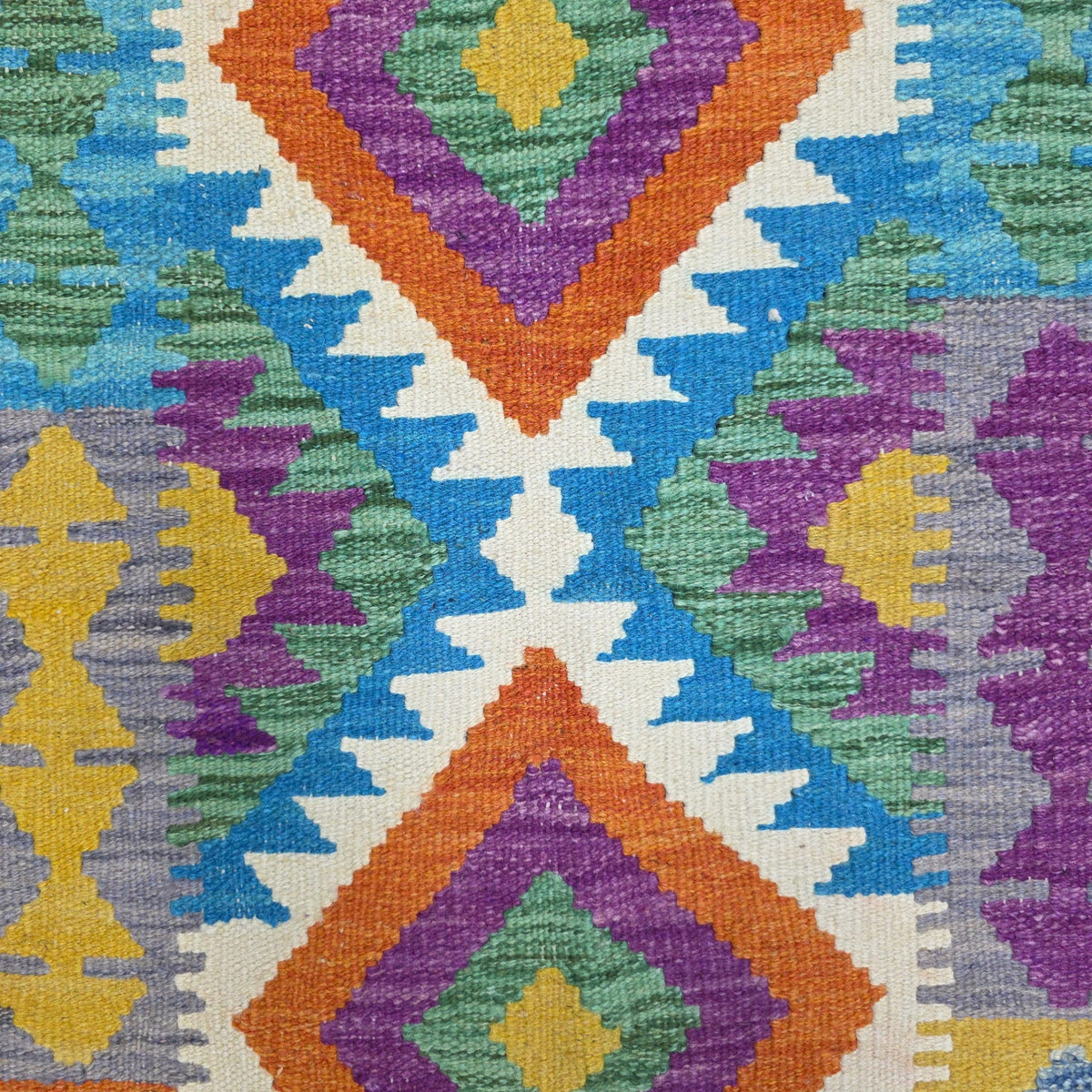 125 x 84 cm Hand Woven Afghan Kilim Rug