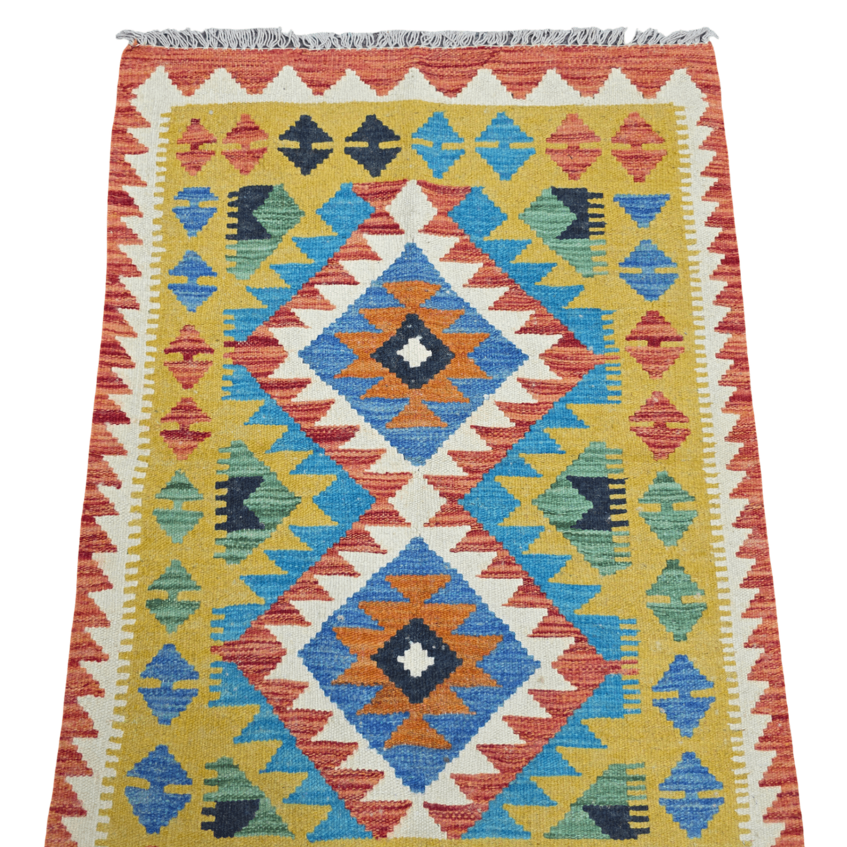 116 x 80 cm Hand Woven Afghan Kilim Rug