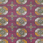 196 x 120 cm Hand-Knotted Tyrian Purple Baluch Bokhara Design – Wool Rug