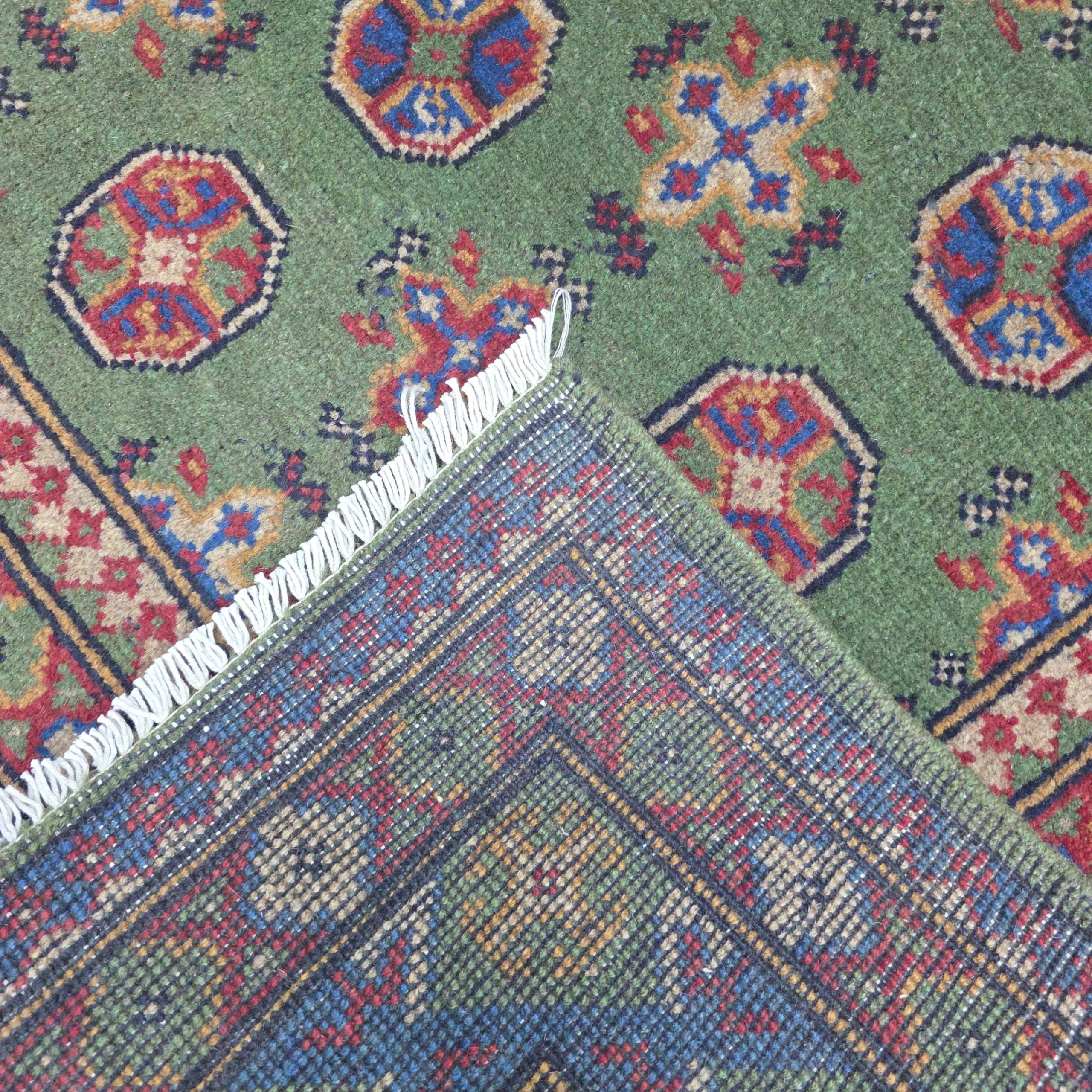 205 x 153 cm Hand-Woven Afghan Akche Rug