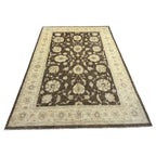 275 x 181 cm Hand-Knotted Afghan Soft Tone Chobi Rug