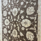 275 x 181 cm Hand-Knotted Afghan Soft Tone Chobi Rug