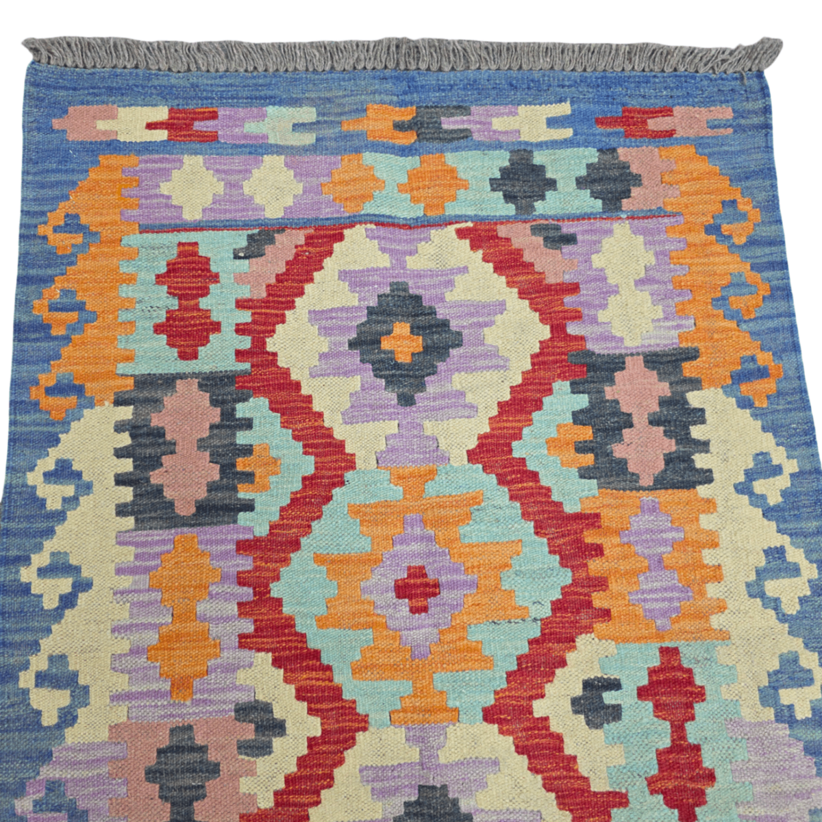 117 x 77 cm Hand Woven Afghan Kilim Rug