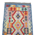 117 x 77 cm Hand Woven Afghan Kilim Rug