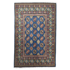 185 x 120 cm Hand-Knotted Afghan Akche Rug