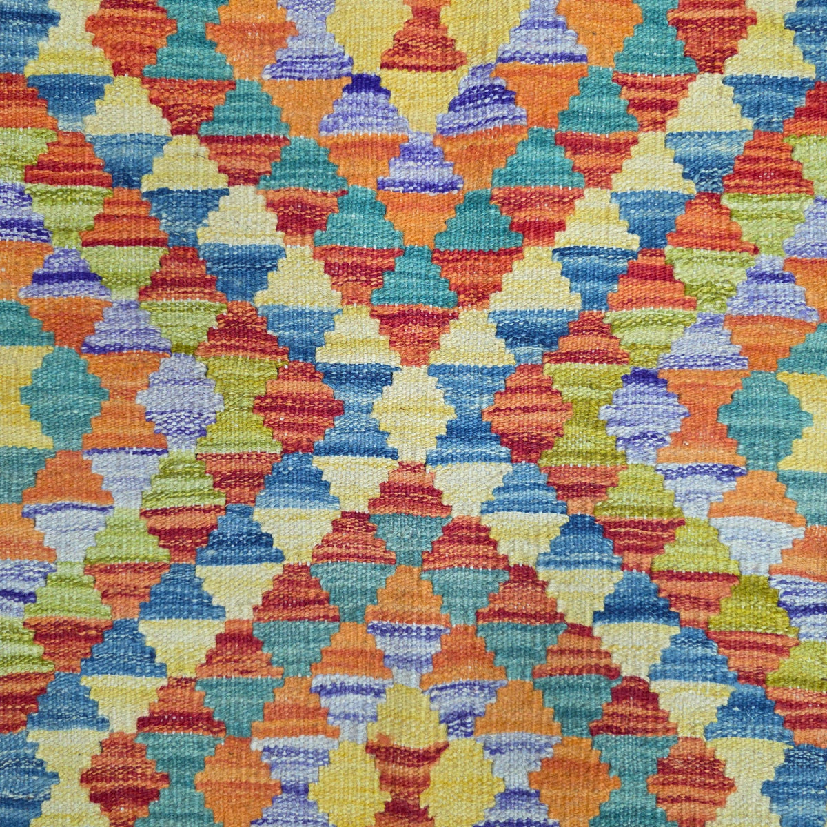 115 x 87 cm Hand W0ven Afghan Kilim Rug