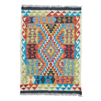 125 x 84 cm Hand Woven Afghan Kilim Rug