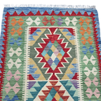 125 x 84 cm Hand Woven Afghan Kilim Rug