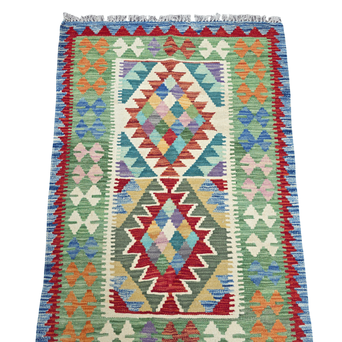 125 x 84 cm Hand Woven Afghan Kilim Rug
