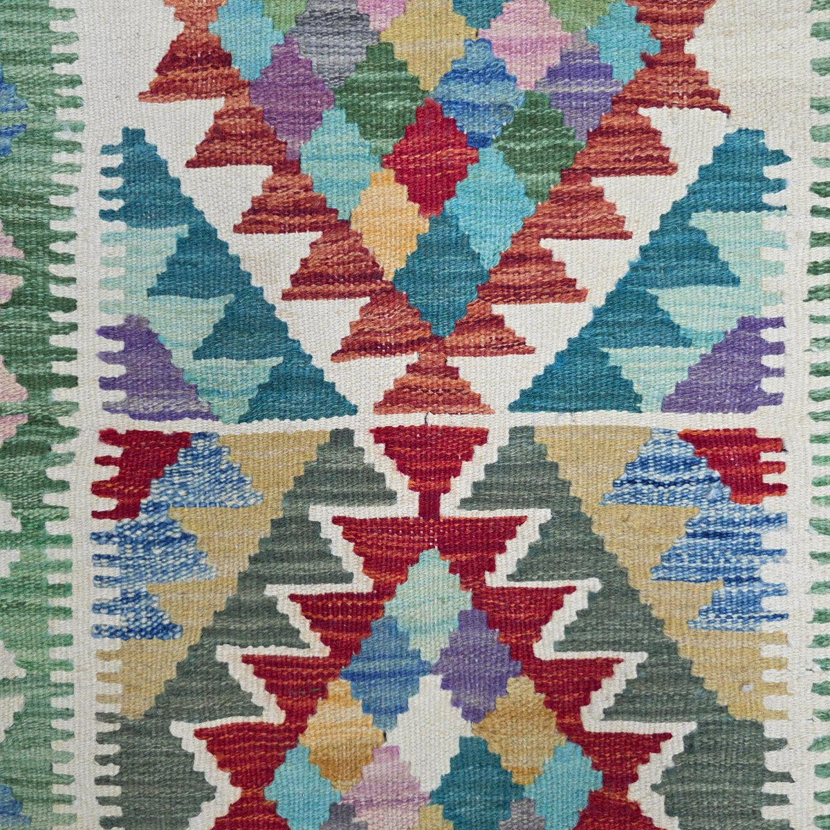125 x 84 cm Hand Woven Afghan Kilim Rug