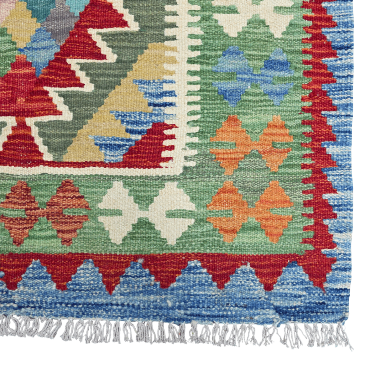 125 x 84 cm Hand Woven Afghan Kilim Rug
