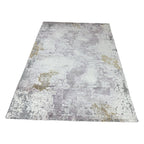230 x 160 cm Soft Grey & Pink Cloud Drift Contemporary Rug