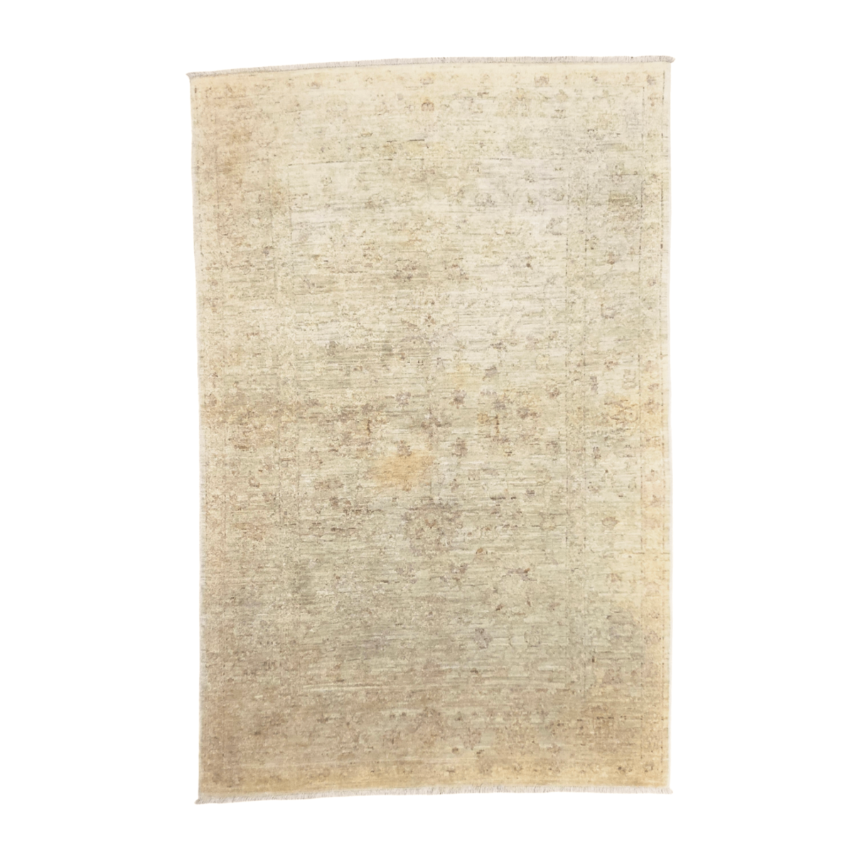 180 x 120 cm Hand Knotted Soft Tone Afghan Chobi – Wool Rug