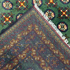 192 x 145 cm Hand-Knotted Color Afghan Akche – Wool Rug