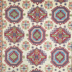 193 x 143 cm Hand Knotted Afghan Kazak Rug