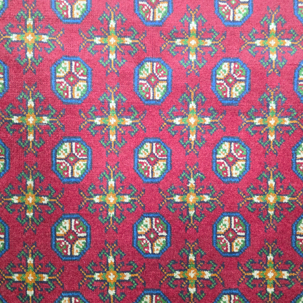 195 x 150 cm Hand-Woven Afghan Akche Rug