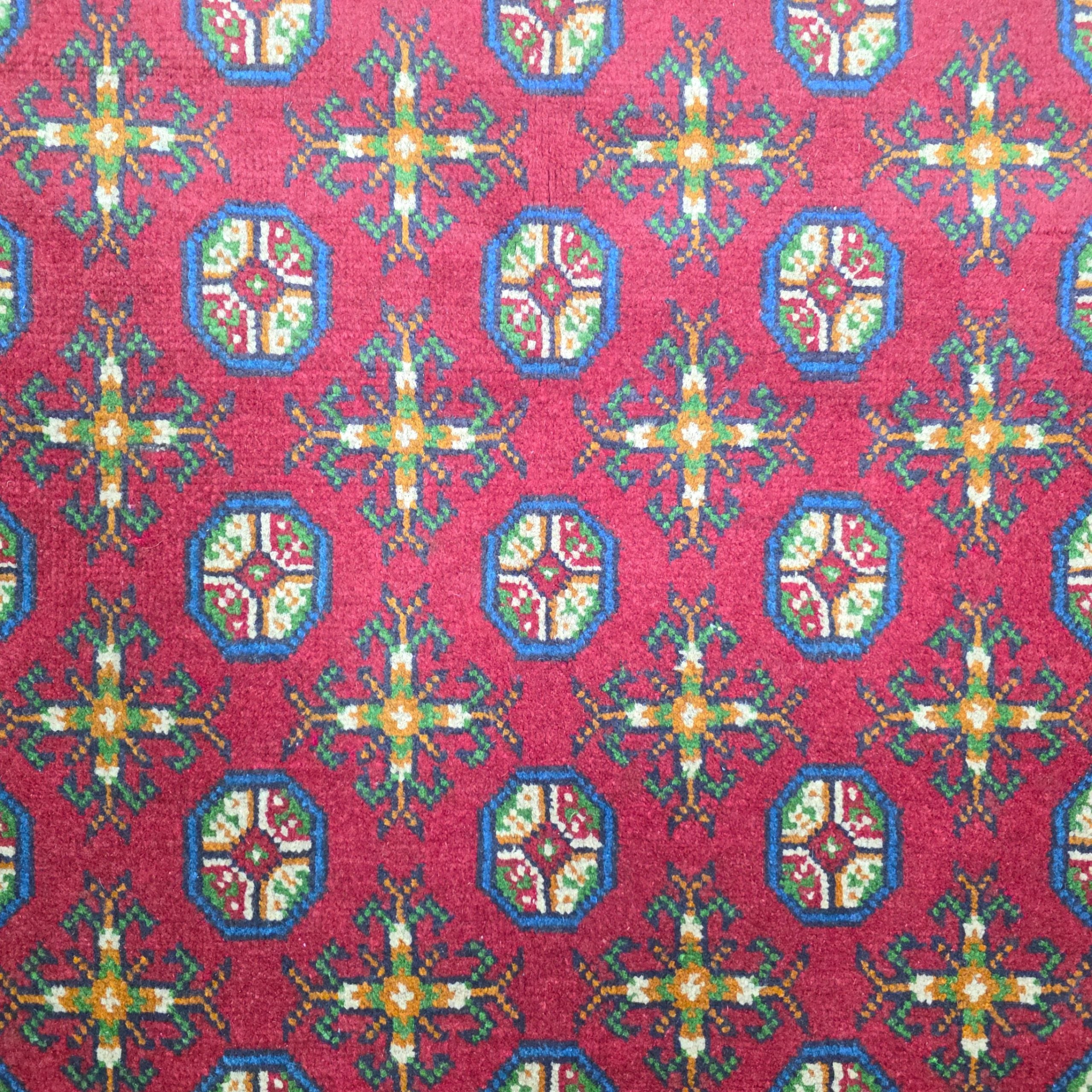 195 x 150 cm Hand-Woven Afghan Akche Rug