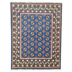 200 x 147 cm Hand-Woven Afghan Akche Rug