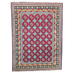 200 x 150 cm Hand-Woven Afghan Akche Rug