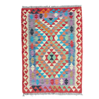 125 x 84 cm Hand Woven Afghan Kilim Rug