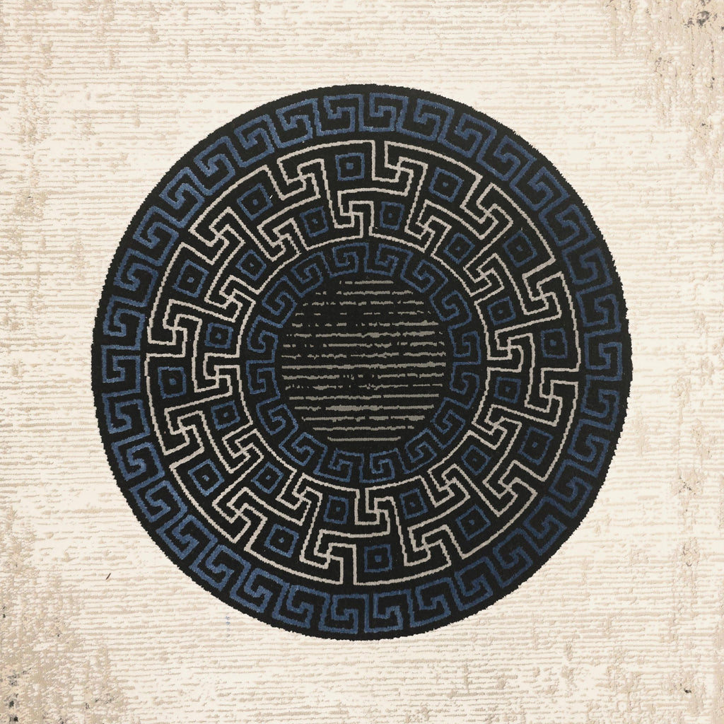 230 x 160 cm Modern Frame Design Machine Made Rug