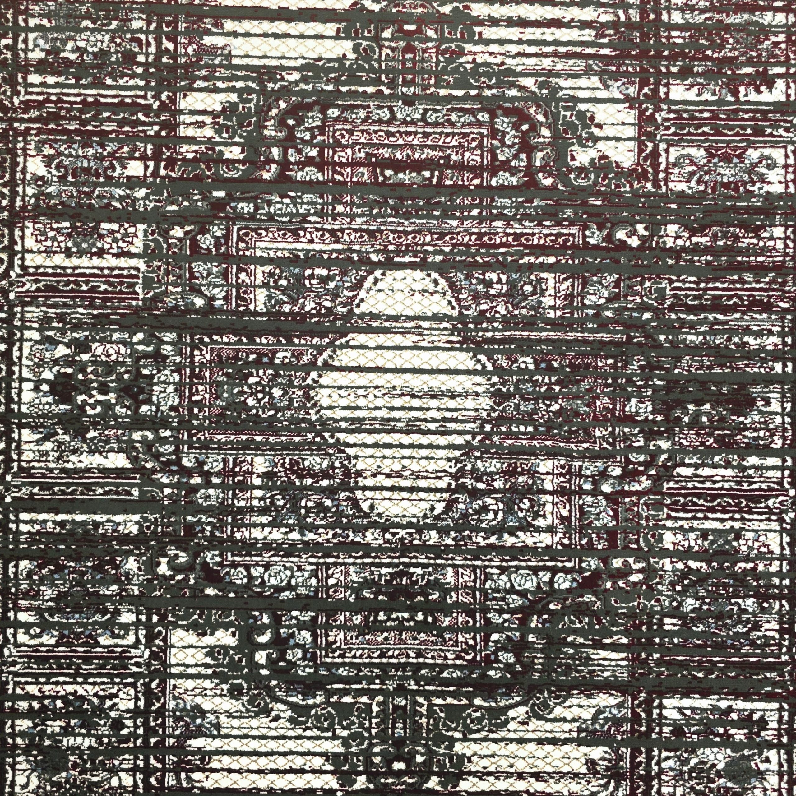 230 x 160 cm Machine-Made Persian Vintage Design Rug