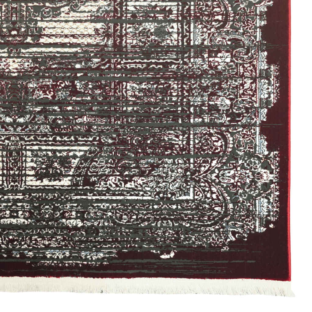 230 x 160 cm Machine-Made Persian Vintage Design Rug