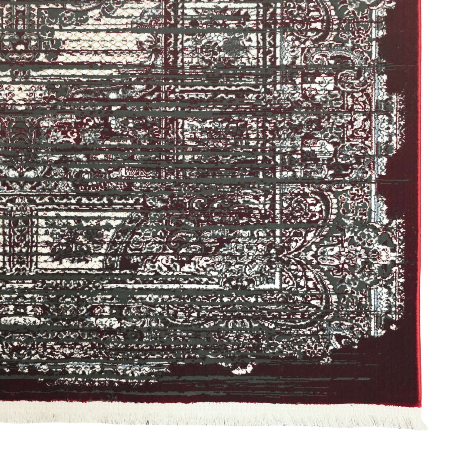 230 x 160 cm Machine-Made Persian Vintage Design Rug