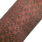 283 x 75 cm Red Afghan Bokhara Runner Rug
