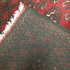 283 x 75 cm Red Afghan Bokhara Runner Rug