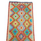 125 x 84 cm Hand Woven Afghan Kilim Rug