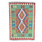 125 x 84 cm Hand Woven Afghan Kilim Rug