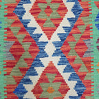 125 x 84 cm Hand Woven Afghan Kilim Rug