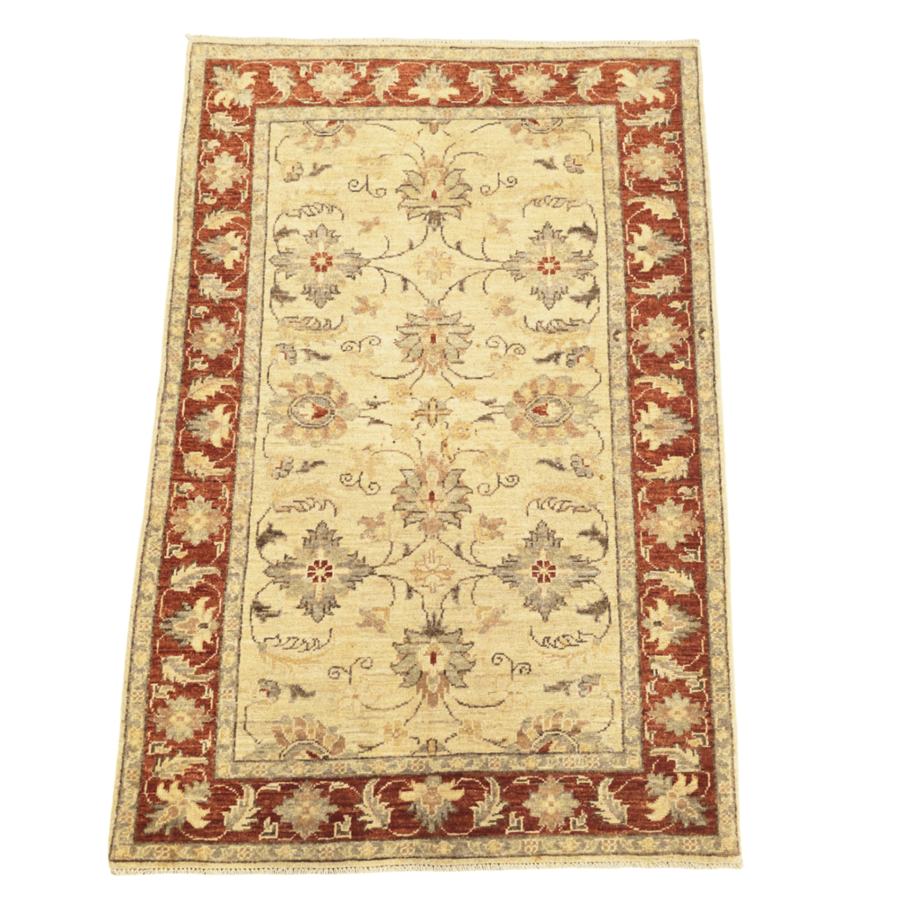 148 x 100 cm Afghan Chobi Hand-Knotted Wool Rug