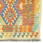 193 x 127 cm Hand Woven Afghan Kilim Rug