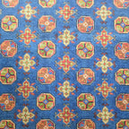200 x 147 cm Hand-Woven Afghan Akche Rug