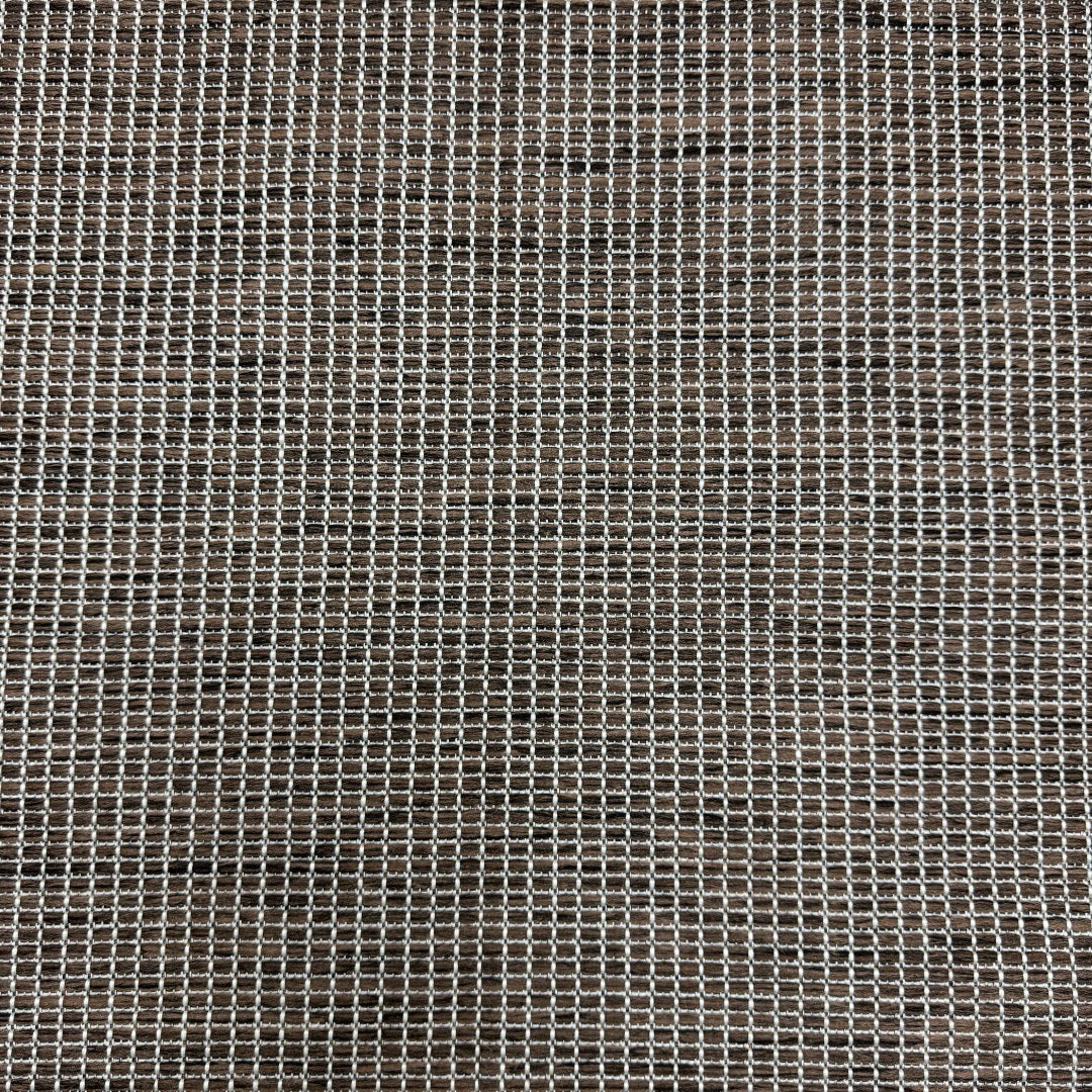 213 x 152 cm Natural Brown Plain Indoor/Outdoor Rug