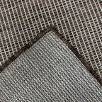 213 x 152 cm Natural Brown Plain Indoor/Outdoor Rug