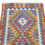 125 x 84 cm Hand-Woven Afghan Kilim Rug