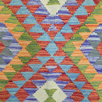 125 x 84 cm Hand-Woven Afghan Kilim Rug