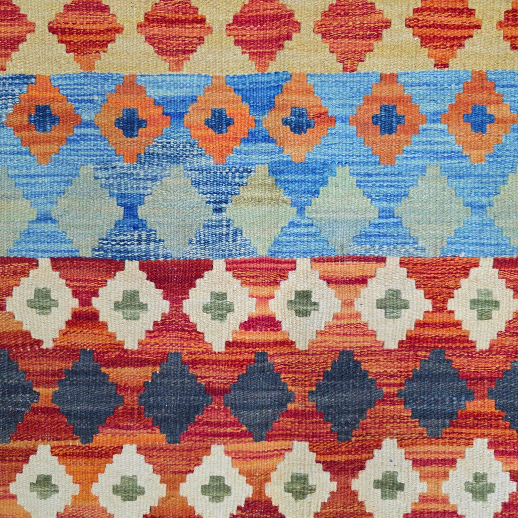 125 x 84 cm Hand-Woven Afghan Kilim Rug