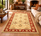 148 x 100 cm Afghan Chobi Hand-Knotted Wool Rug