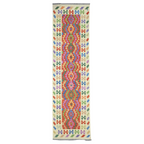 291 x 81 cm Hand-Woven Afghan Kilim Runner Rug