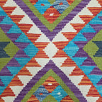125 x 84 cm Hand-Woven Afghan Kilim Rug
