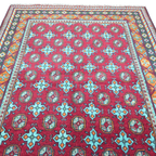 200 x 150 cm Hand-Woven Afghan Akche Rug