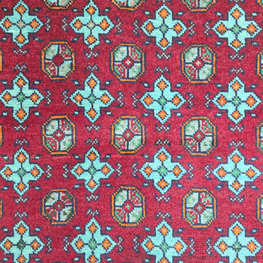 200 x 150 cm Hand-Woven Afghan Akche Rug