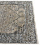 290 x 200 cm Taupe Persian Vintage Design Medallion Rug